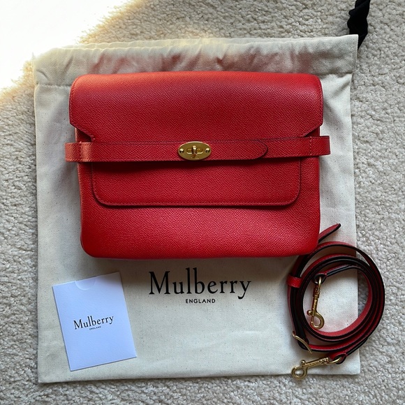 💗🌹Mulberry Belted Bayswater Satchel - Picture 7 of 15